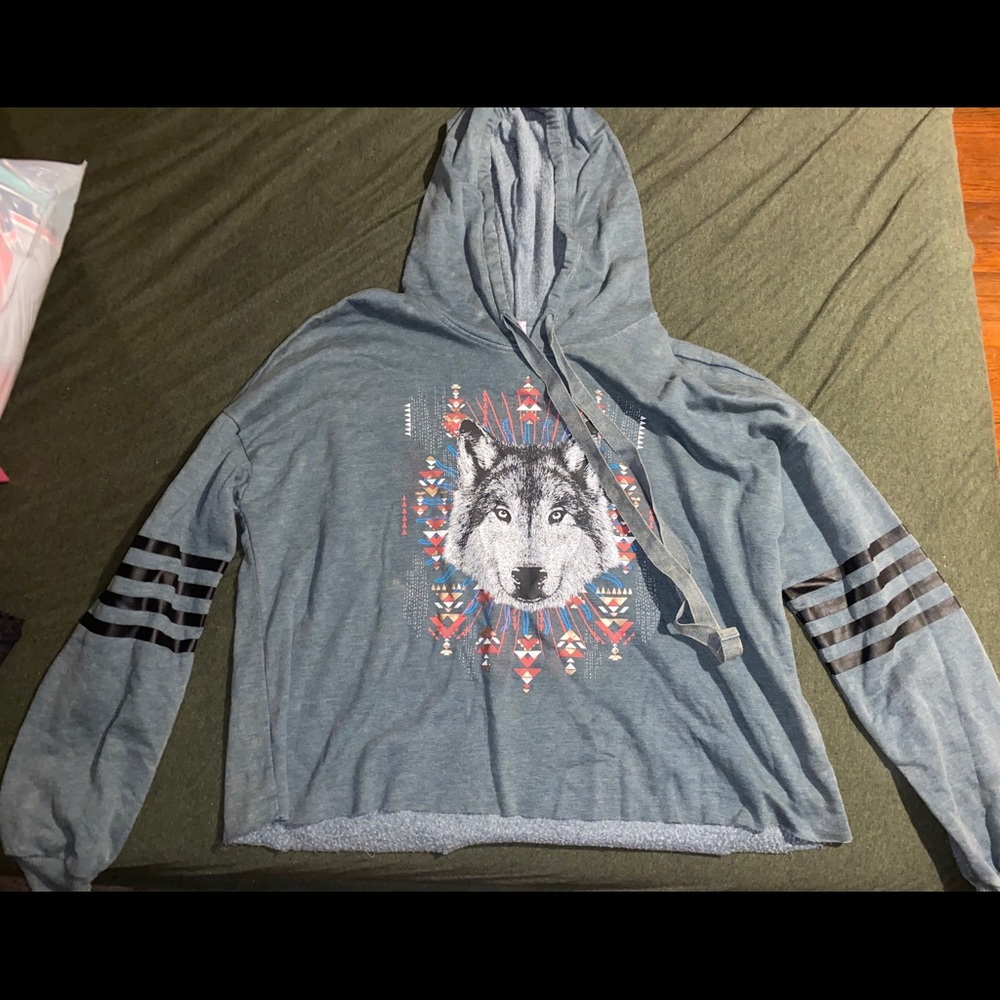Wolf sweatshirt. Size XXLarge